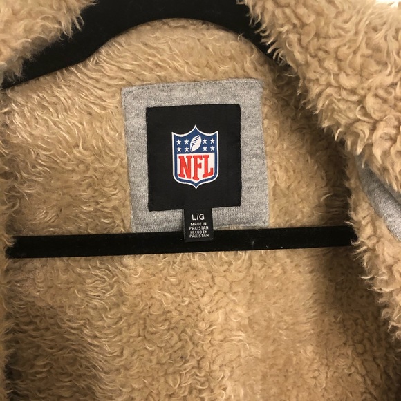 Jets sweatshirt with quilted lining - Picture 2 of 5